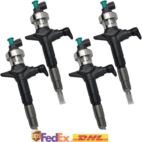 4X Fuel Injection 095000-6990 8-98011605-1 for Isuzu D-MAX 2.5D 4JK1-TC Engine