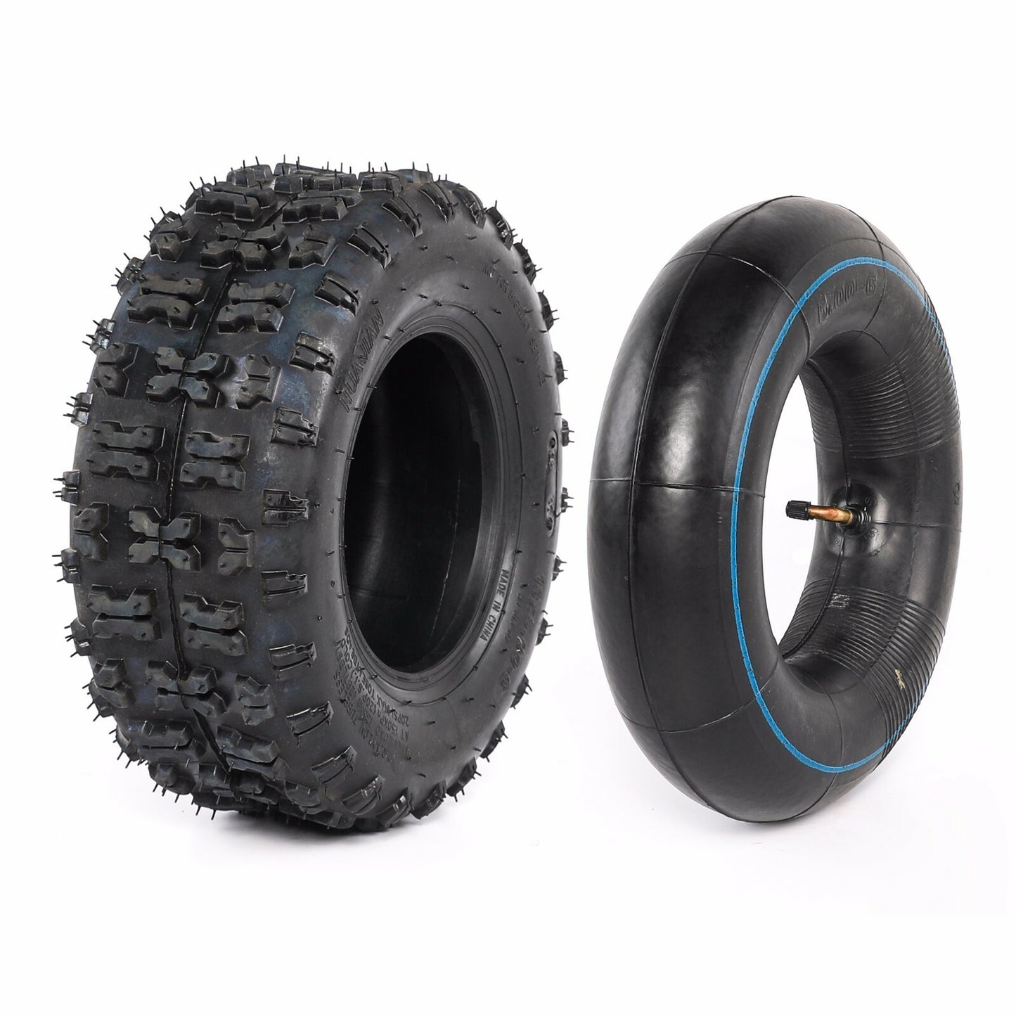 6 inch 13x5-6 13x5.00-6 Tyre +Tube Lawn Mower ATV Go Kart Scooter Quad Buggy x2