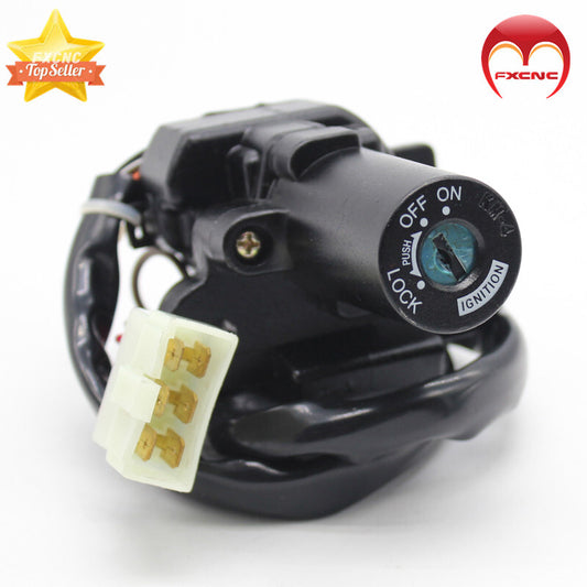 Steering ignition switch lock 2x key applicable to KZ750H1/H2/H3/H4 LTD 1980 - 1981 1982