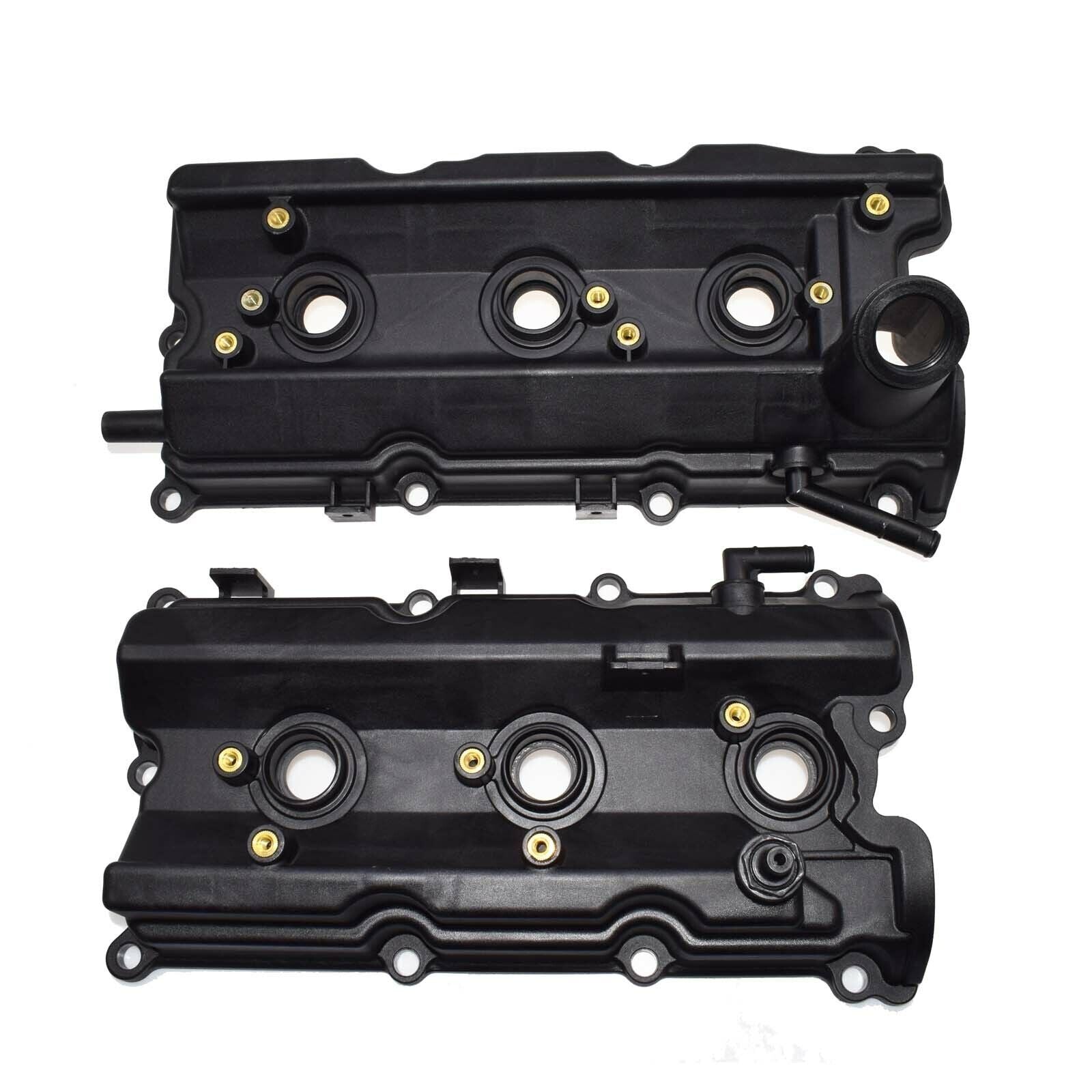 For 03-06 for Nissan 350z for Infiniti G35 M35 FX35 Pair Left  Right Engine Valve Cover