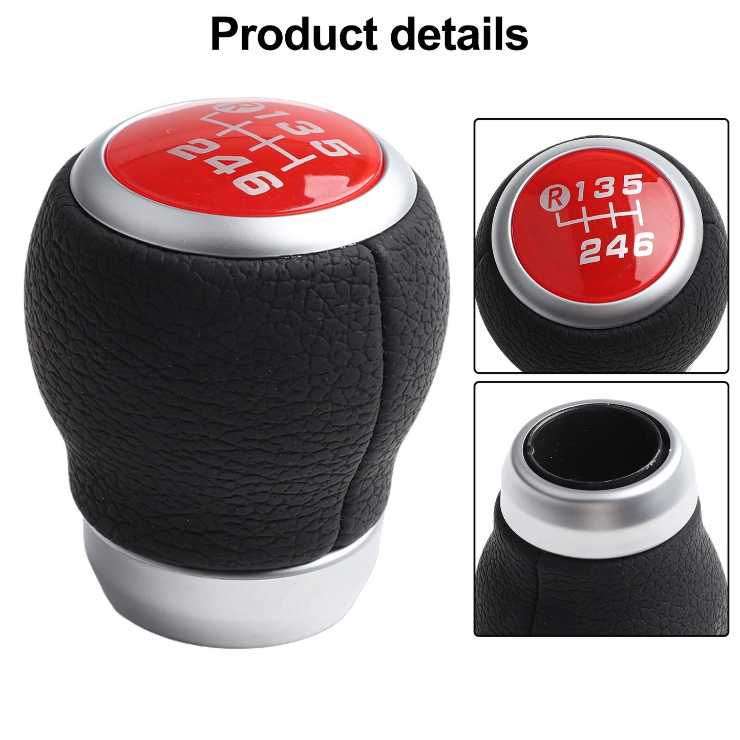 6 Speed Manual Gear Shift Knob Red for BRZ for Toyota 86 for SCION -S 13-20