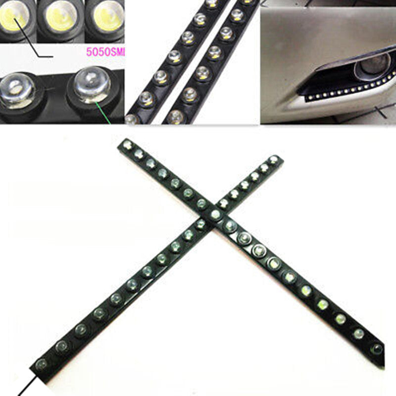 Car DC12V Waterproof Eagleeye LED DRL Daytime Running Light Car Parking Fog Lamp