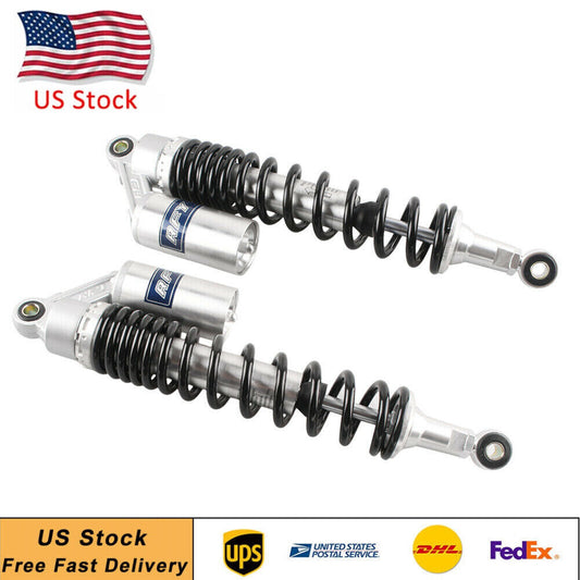 Pair 400mm 15 3/4 Rear Air Shock Absorber Suspension for Yamaha YFZ 450 ATV UTV