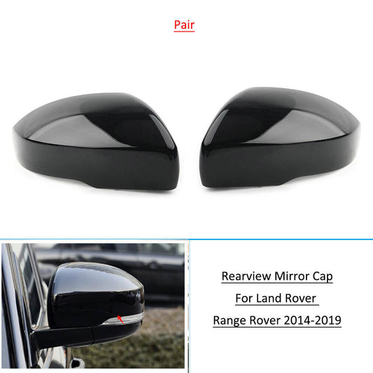 Pair Rearview Mirror Cap Cover for Land Rover for Range Rover 2014 2015 2016-2019