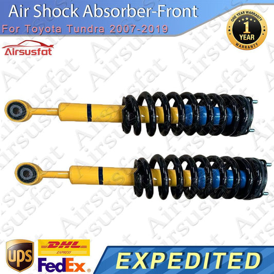 2x for Toyota Tundra 07-19 Front LR Coil Spring Shock Strut Assembly 24-186230