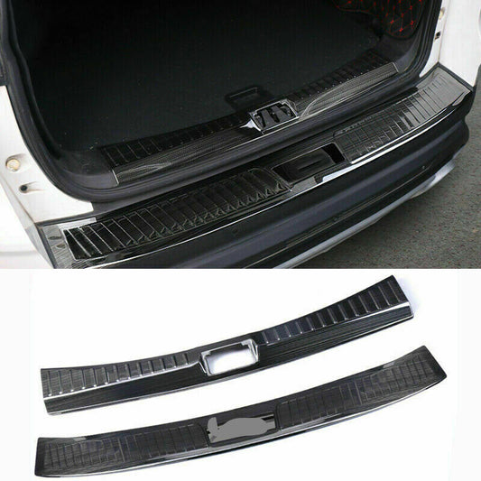 2PC Steel Rear CargoBumper Protector cover sill guard for Ford Escape 2013-2019