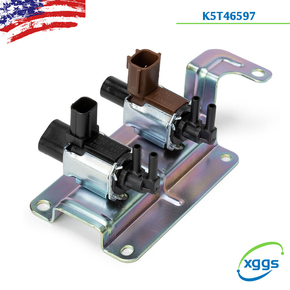 Two oxygen (O2) sensors, one above the other, for 2006-2009 for Subaru Legacy Outback 2.5L non-turbocharged models.