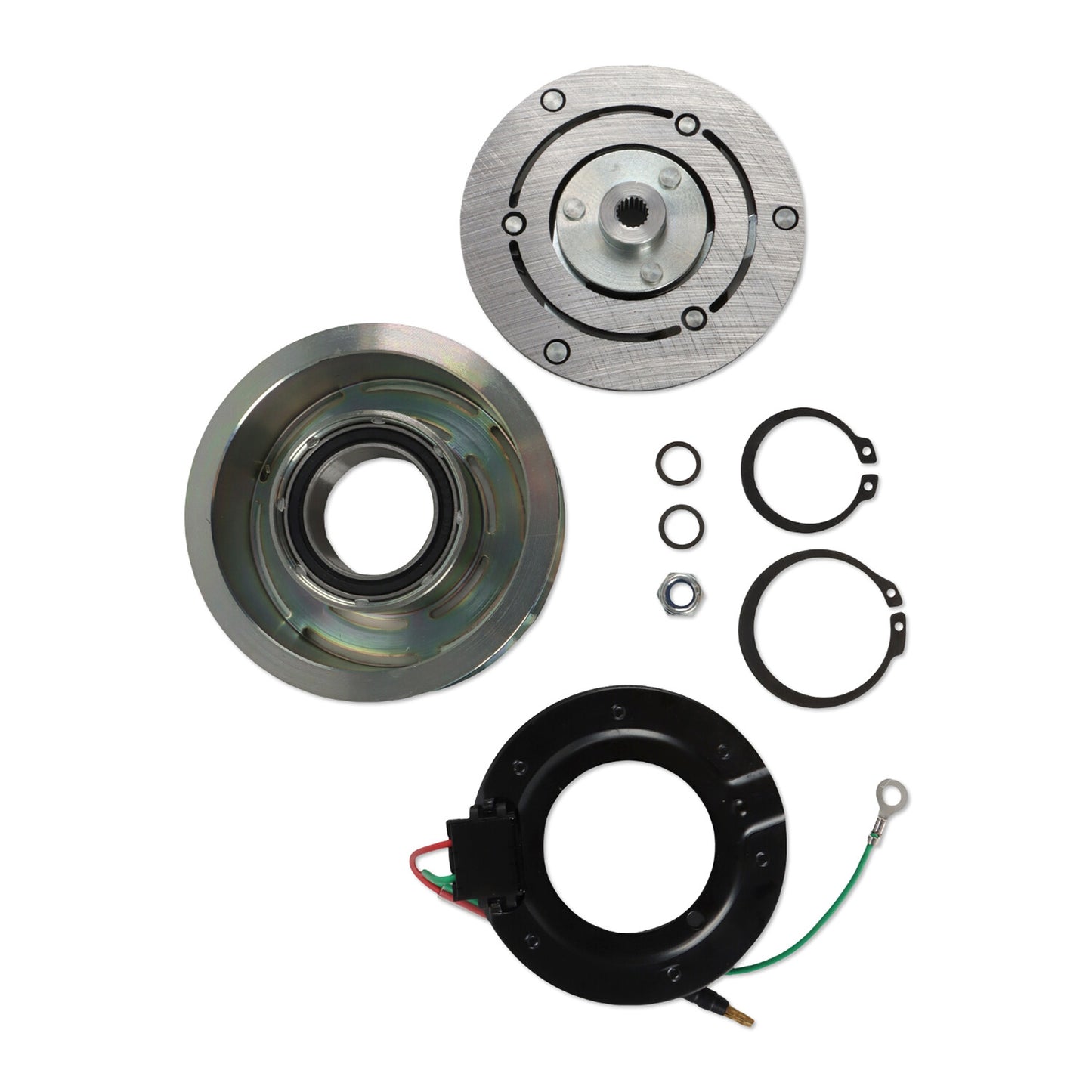 A/C AC Compressor Clutch Kit For 2009 2010 2011-2014 for Honda Fits 1.5L Engine 1810