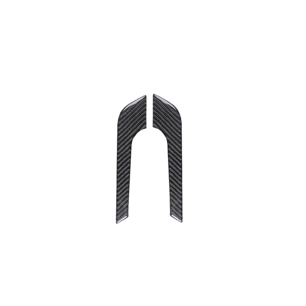 Central Armrest Panel Trim Cover Carbon Fiber Cover for Chrysler 300 2015-2017