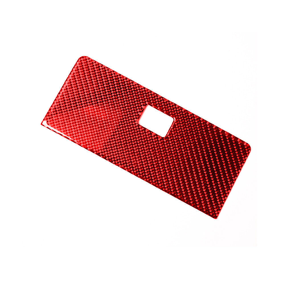 Central Storage Panel Trim Interior Carbon Fiber for Dodge Journey 09-10 SXT Red