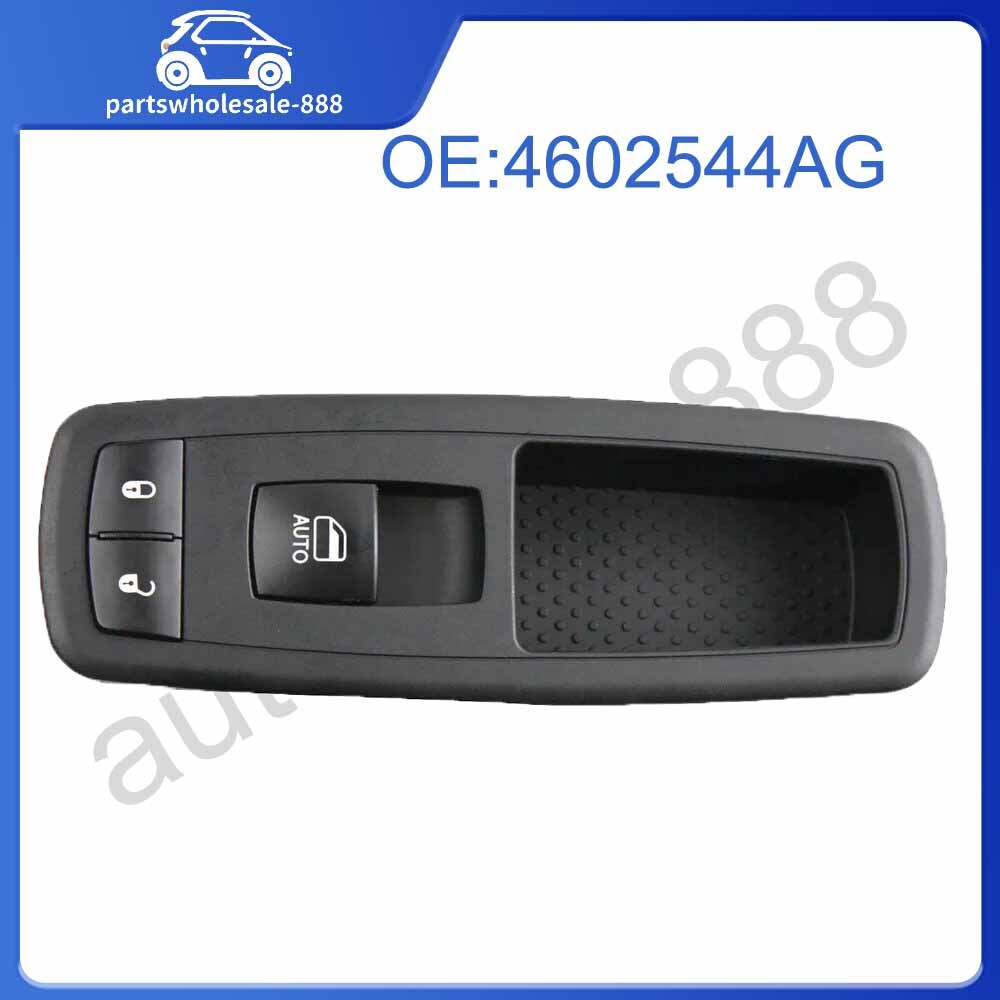 Electric window control switch on the passenger side, applicable to for Chrysler town and rural vehicles from 2008 to 2015.