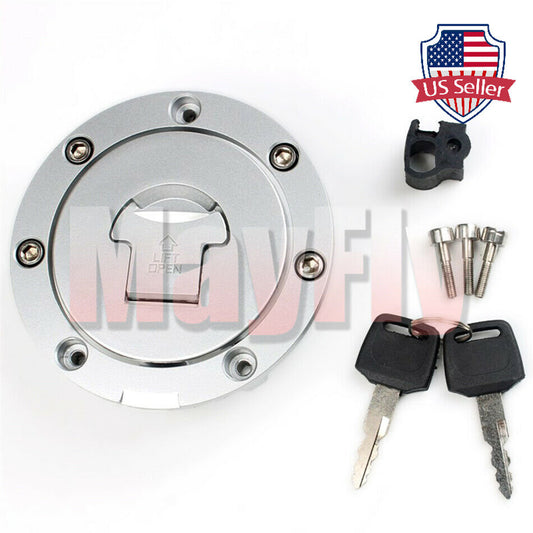 fit For VT250 CBF500/600/1000 NT650/700 Fuel Gas Tank Cap Cover Lock w/ Key