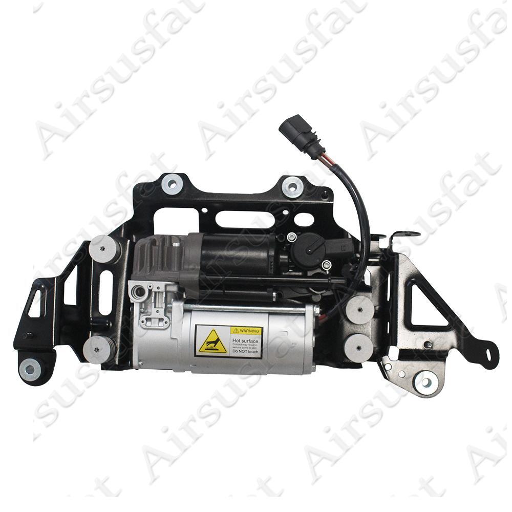 for Audi A6 C7 A7 for A8 4H D4 Quattro Air Suspension Compressor Pump With Bracket