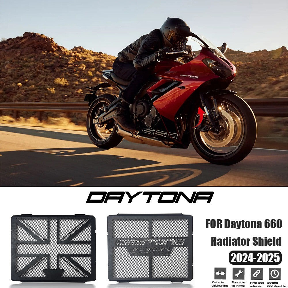Motorcycle Radiator Guard Grille Cover Protector For Daytona 660 2024-2025 NEW