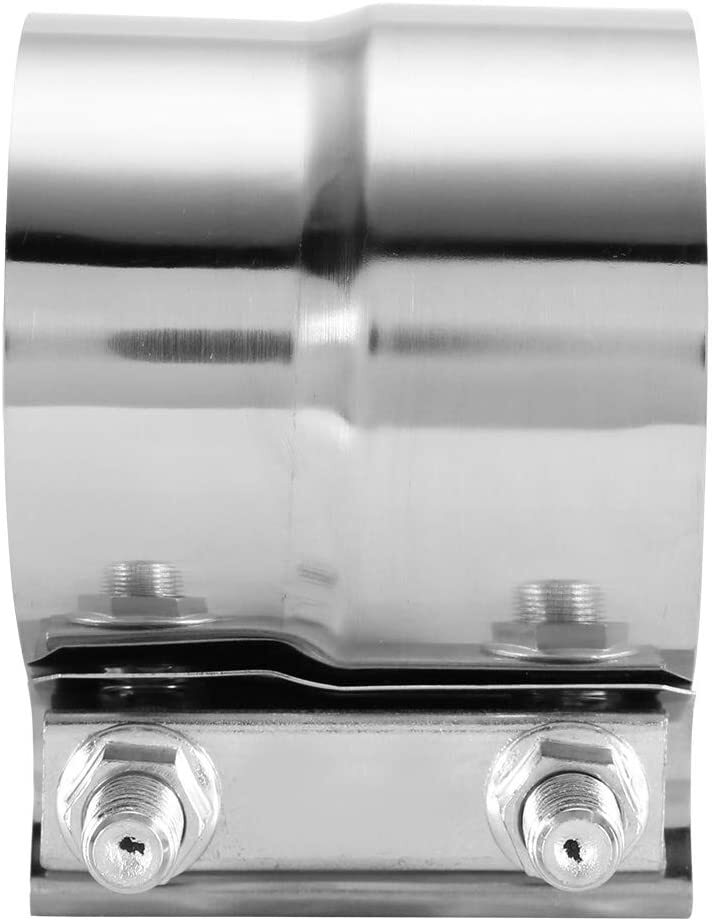 2.5 Inch Exhaust Clamp Stainless Steel Muffler Band Clamp Lap Joint Band Clamps