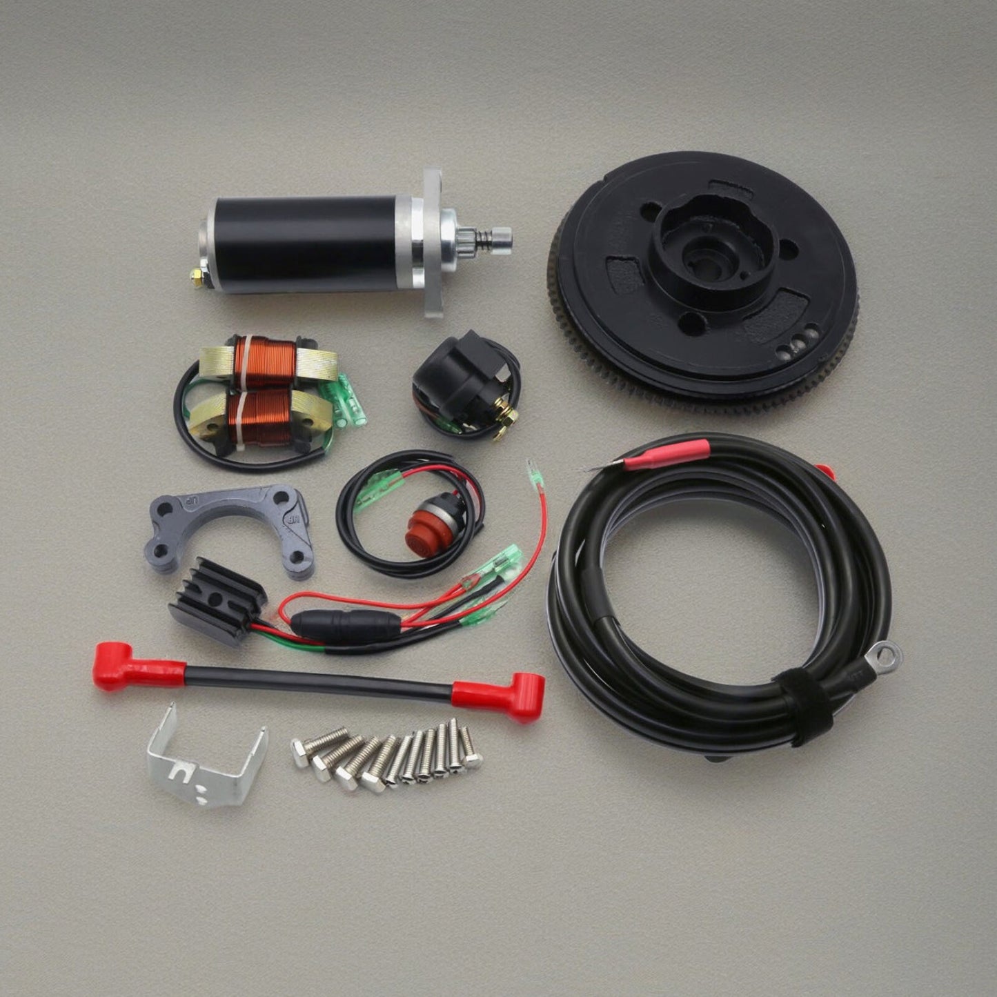 Electrical Start Conversion Kit for Mercury 9.9HP Outboard Motor 4 Stroke