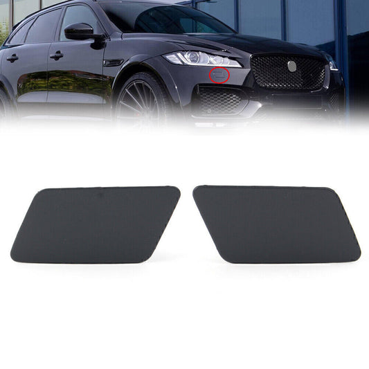 for Jaguar F-Pace 2017-2020 2019 2018 T4A5639LML 2x Headlamp Washer Cover Cap