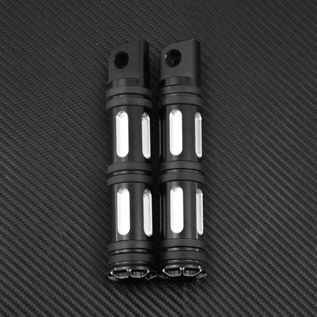 Cut Rear Front Foot Rests Foot Pegs Pedals Fit For Sportster XL Touring Dyna