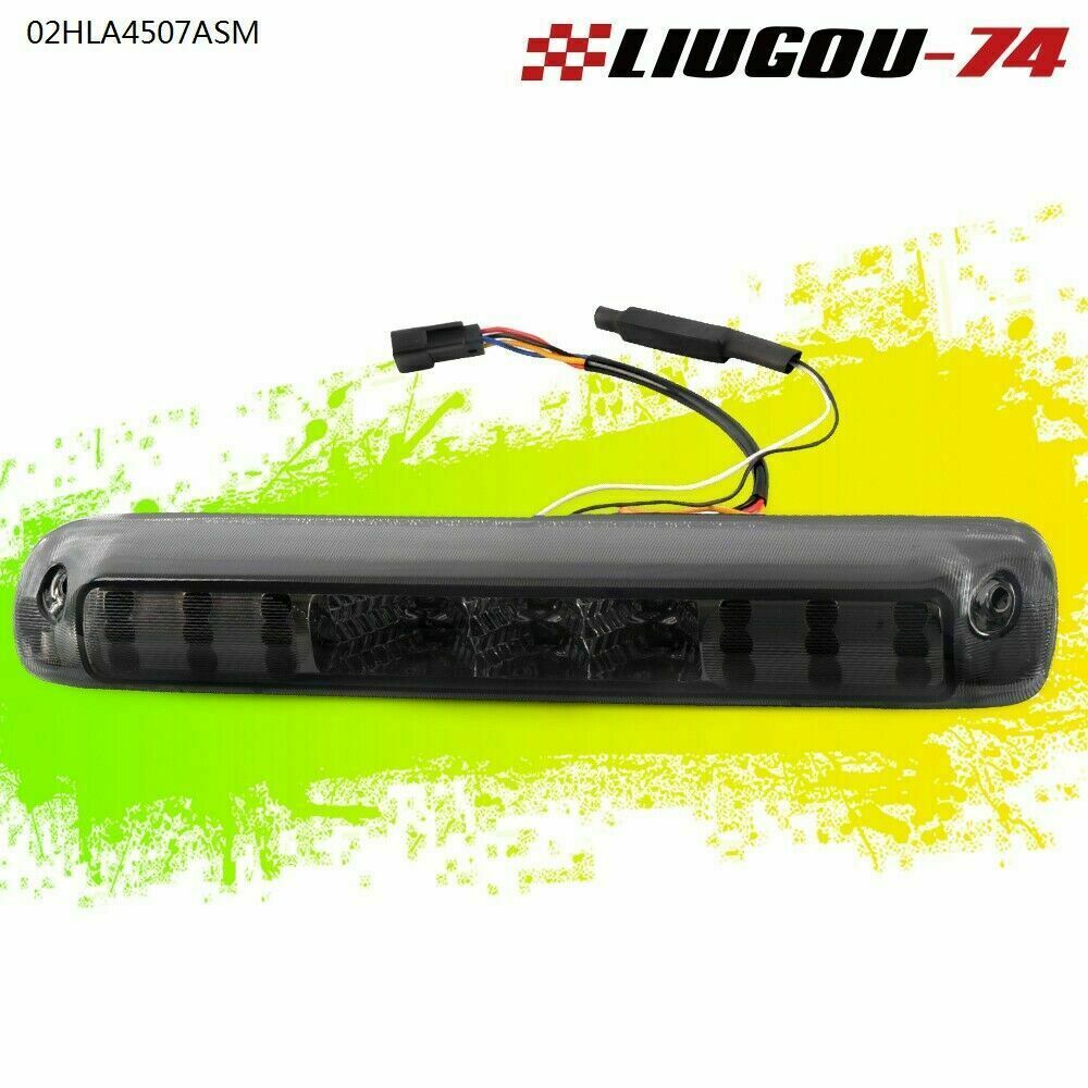 Suitable for 1999-06 for Chevrolet Silverado for GMC for Sierra with smoked LED third brake taillights.