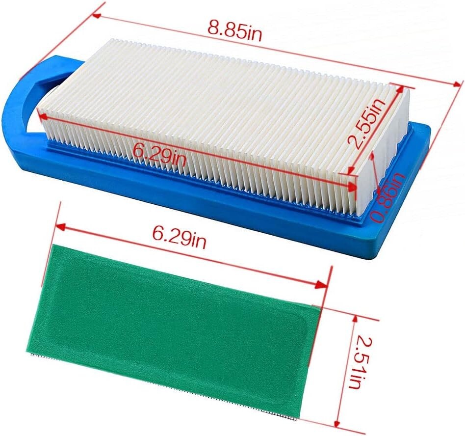 Air Filter for BS 4211 5077K 697153 795115 Craftsman 33425 GY20573