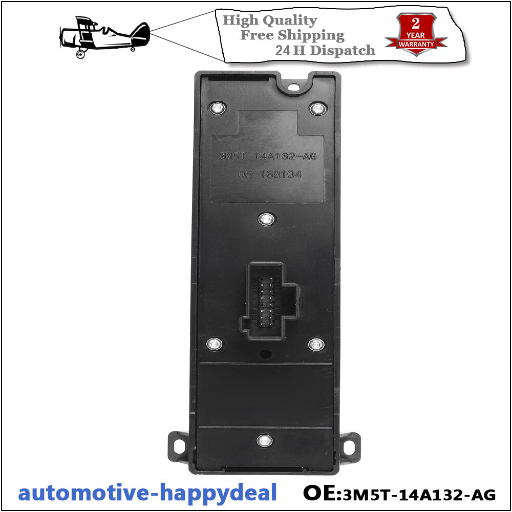 Window and Wing Mirror Control Switch for Ford Focus MK2 2005-2008 3M5T14A132AG