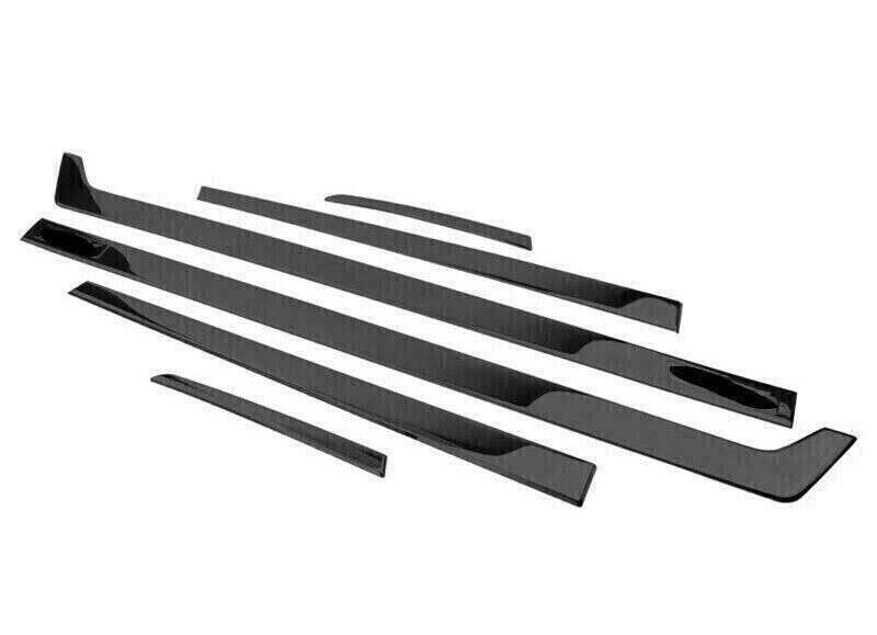 Black Car Body Side Moulding Trim Cover Trim 6P Fit for Honda CRV CR-V 2018-2022