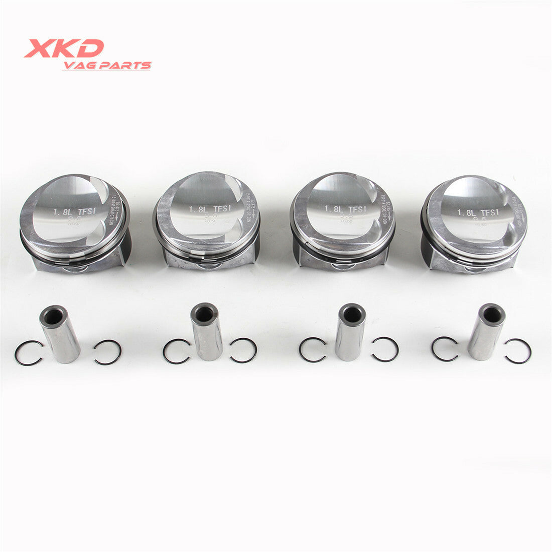 1.8T Piston Ring Assembly Oversized +0.5mm 21mm Kit Suitable for Volkswagen for Passat and for Audi A3