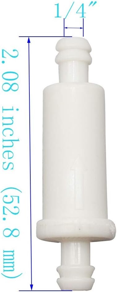 6x1/4 Inline Fuel Filter for Polaris Sportsman 300 335 400 450 500 550 600 700