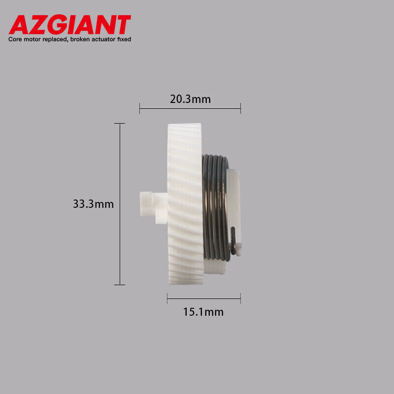 Suitable for 2007-2010 for Nissan Xtrail/Maxima and 2009-2014 central door lock actuator gears.