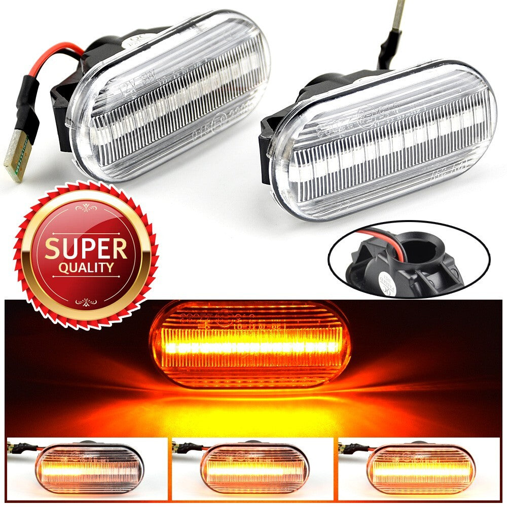 Dynamic Side Marker Turn Light for Nissan Camiones Dualis Frontier Fairlady Note