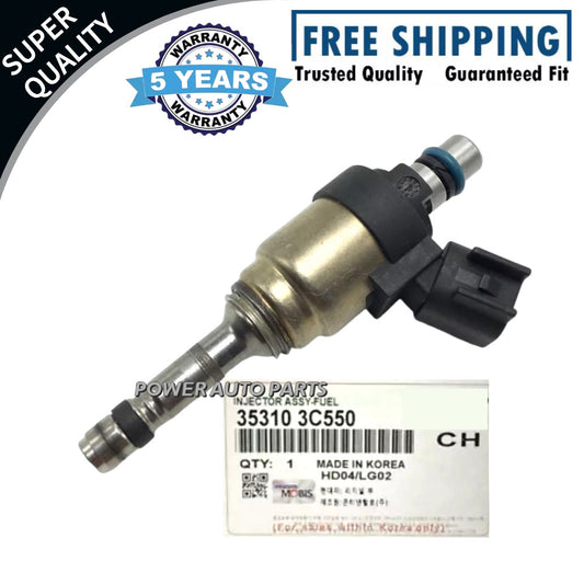 Equipment Manufacturer ( ) 1x GDI Fuel Injector for Kia for Hyundai for Genesis 3.3L 3.8L 35310-3C550