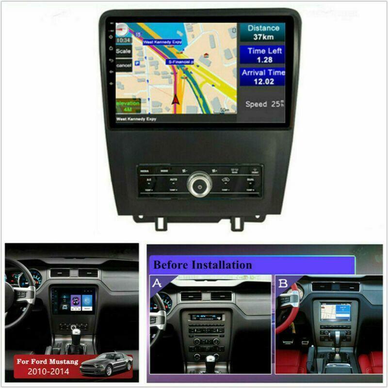 10.1 Android 10 Car Radio GPS Navi Built-in Carplay for Ford for Mustang 2010-2014