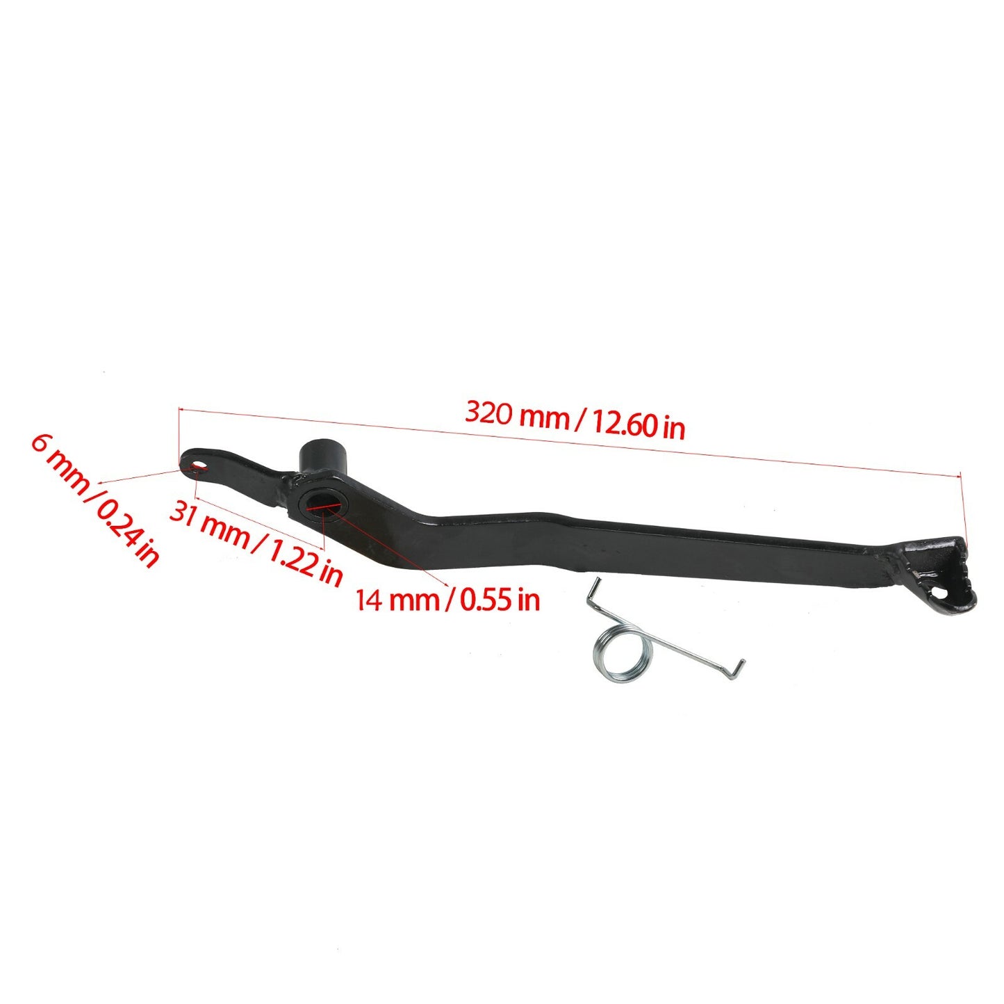 Rear hydraulic brake pedal lever suitable for 50cc-125cc CRF50 Pit Dirt bicycles SSR SDG