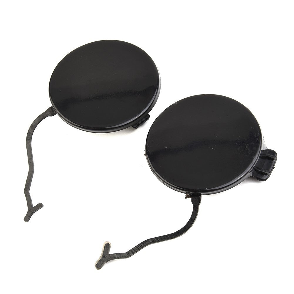 Black Front Bumper Tow Hook Eye Cap Cover Parts for Porsche for Cayenne 11-14