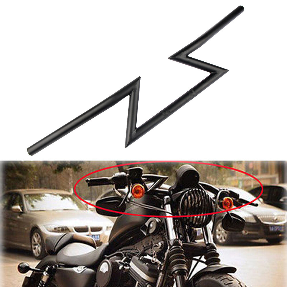 7/8 22mm Motorcycle Tow Z-Bar Pullback Handlebar for Suzuki for Honda CG Chopper