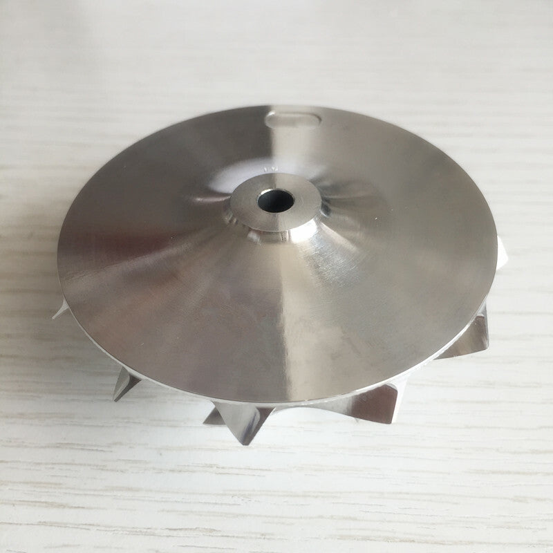 K16 reverse 49.50/67.00 mm 6+6 blade turbine blank compressor wheel suitable for BMW N55