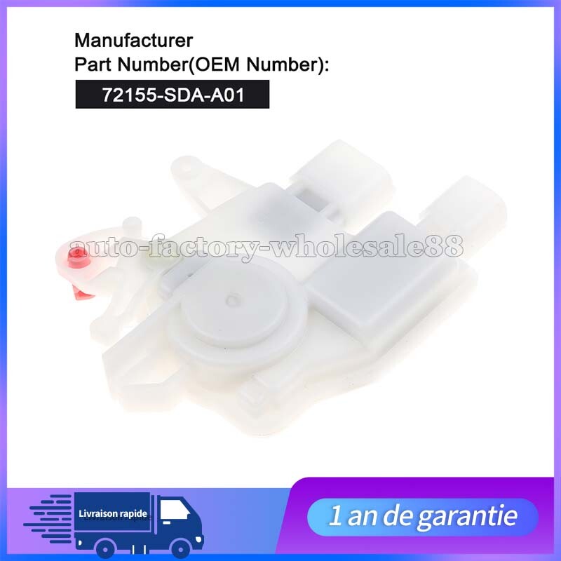SERRURE DE PORTE ACTIONNEU AVANT ARRIERE GAUCHE Pour for HONDA ACCORD VII NEUF