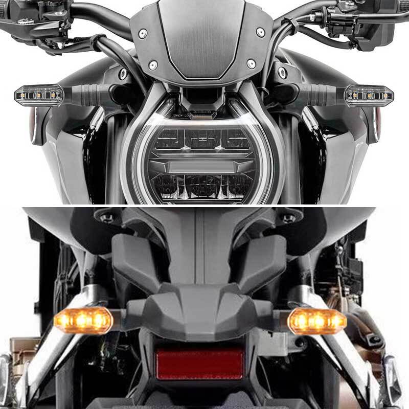 2 Motorcycle Turn Signal Flashing Light Indicator for Honda for Yamaha Haha Lei