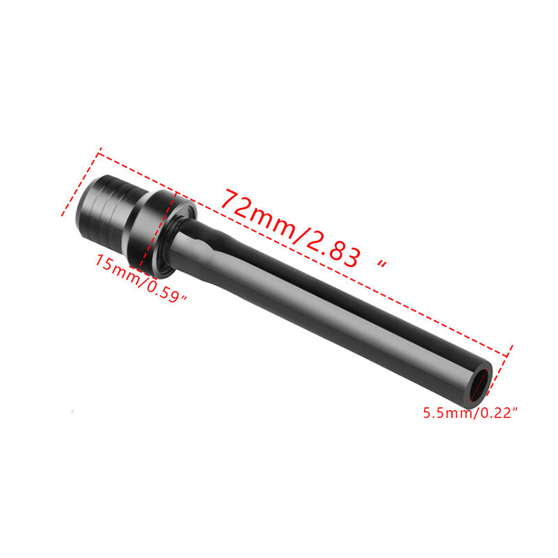 1Billet Valve Vent Breather Hose Tube ATV Dirt Quad Bike Fuel Gas Cap Cover Red