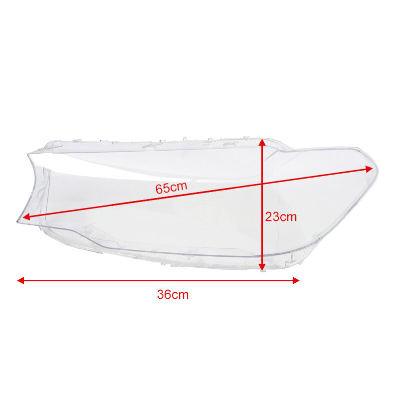 2-piece headlight lens cover/lens cover for 2017 for BMW 5 Series G30 G31 G38 L+R