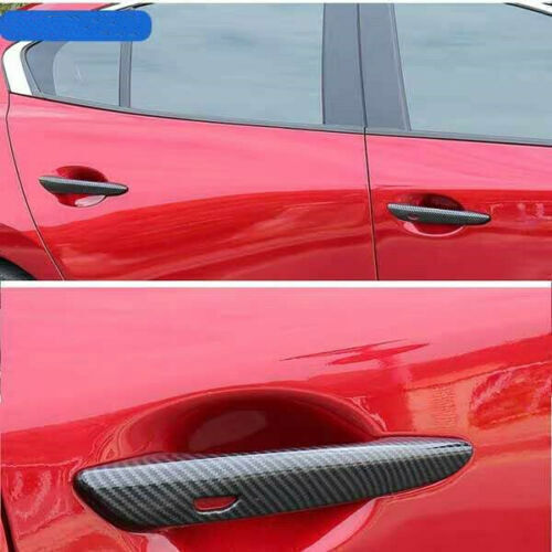 for Mazda CX-50 2023-25 ABS Carbon Fiber Side Exterior Door Handle Cover Trim 4X
