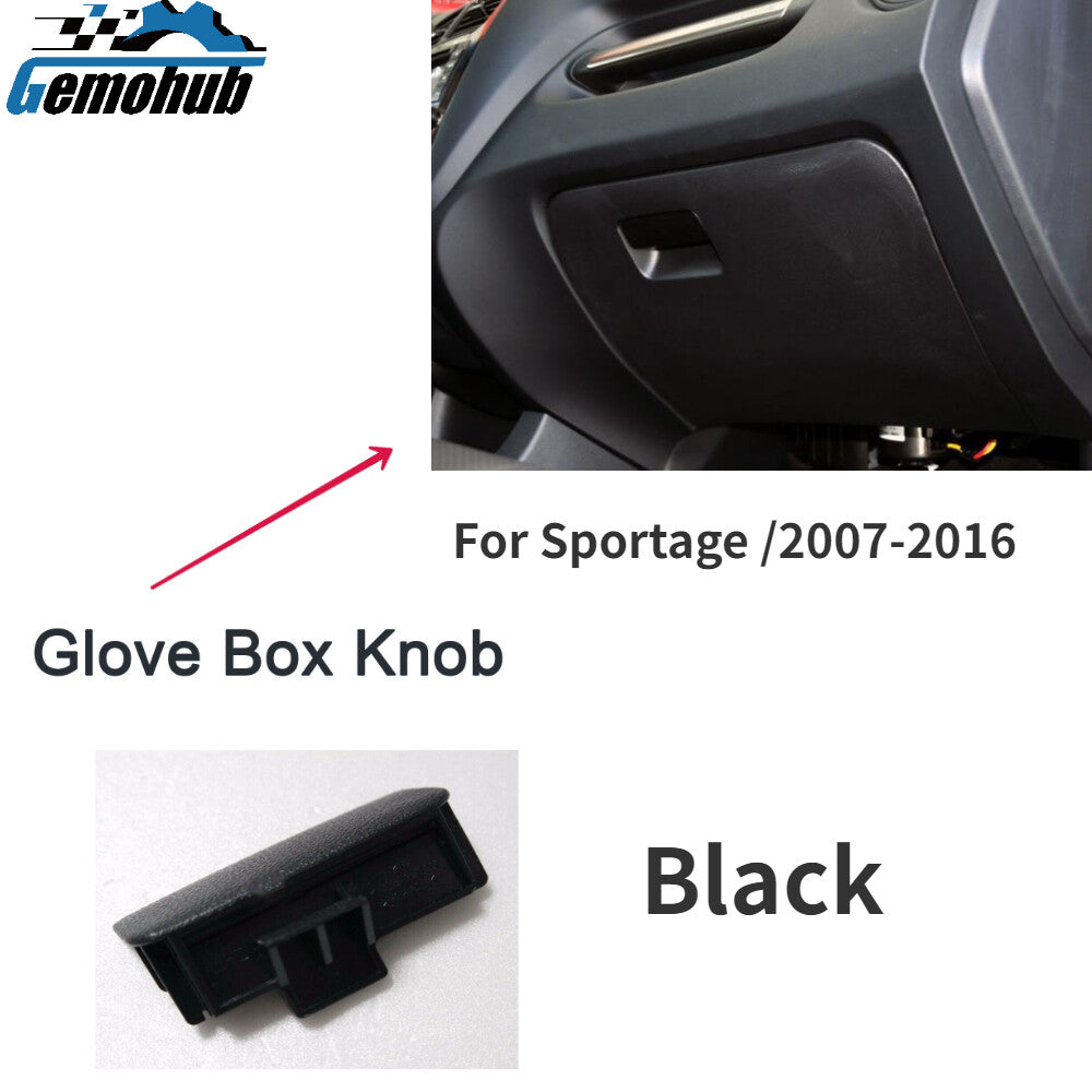 Black 845601F100EZ Glove Box Knob Assy for Kia Sportage 2007-2016