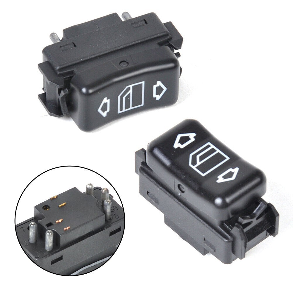 4x for MERCEDES W124 W126 W201 CONSOLE POWER GLASS SWITCH 1248204510 1248204610