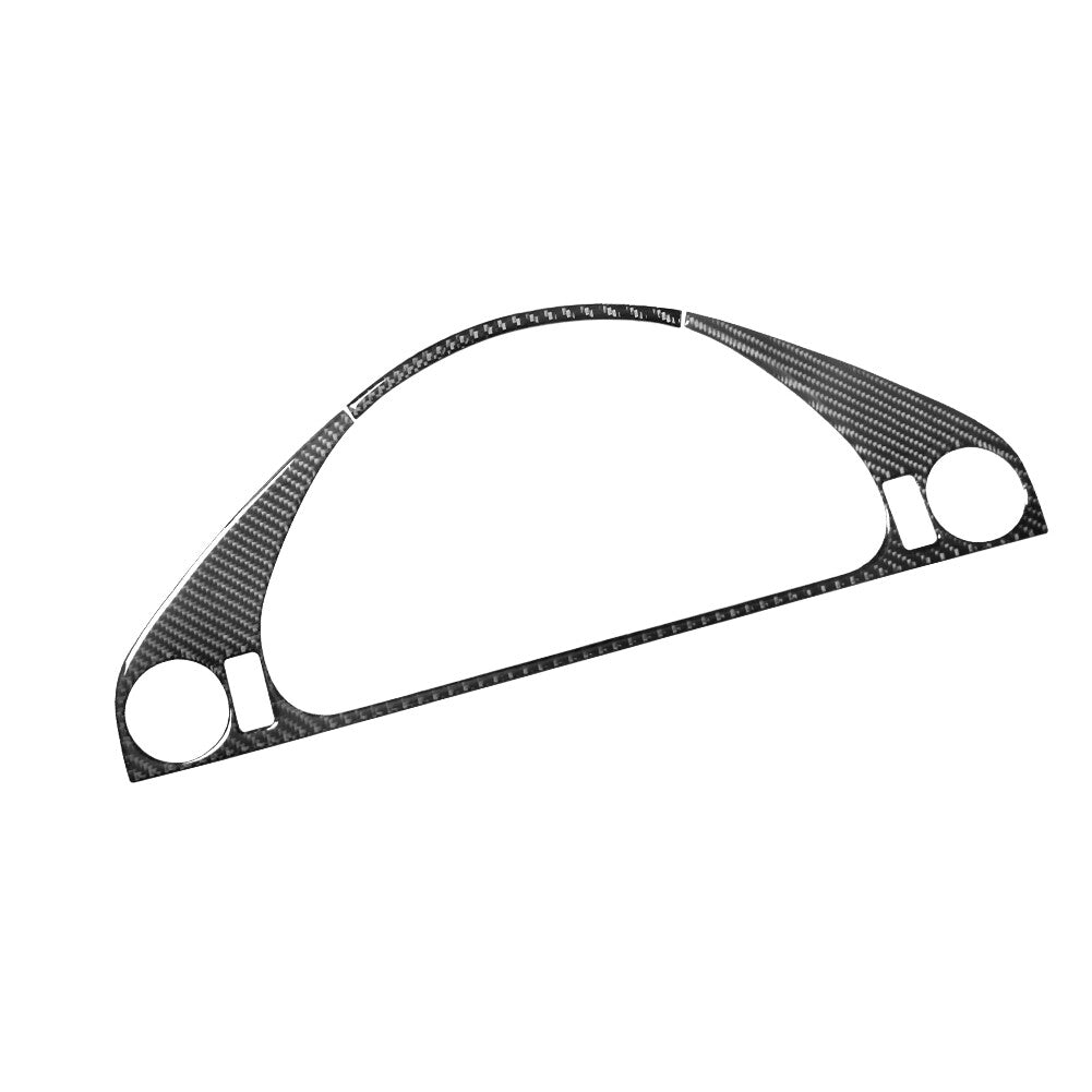 Black Speed Indicator Panel Cover Carbon Fiber Sticker for BMW M5 E39 1998-2003