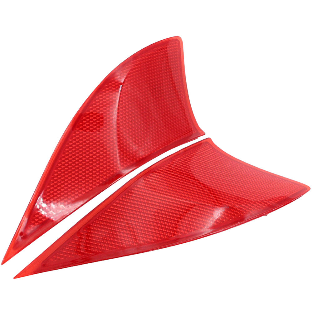 Pair NEW Red Rear Bumper Reflector Left Right For 14-up for Lexus IS250 IS300 IS350