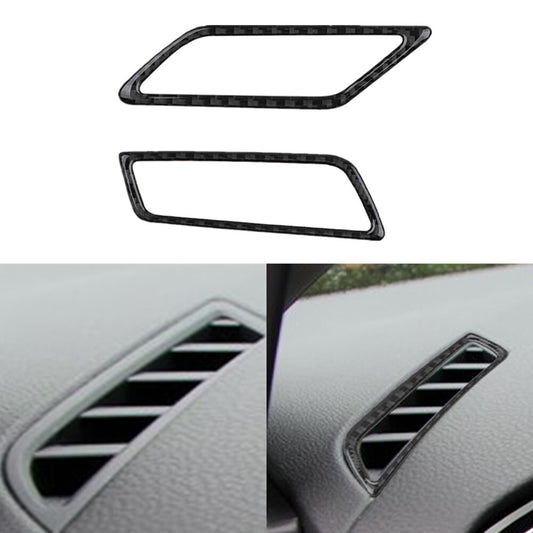 2c Dashboard Air Vent Outlet Carbon Fiber Trims for VW for Golf 8 MK8 GTI 2020-2021