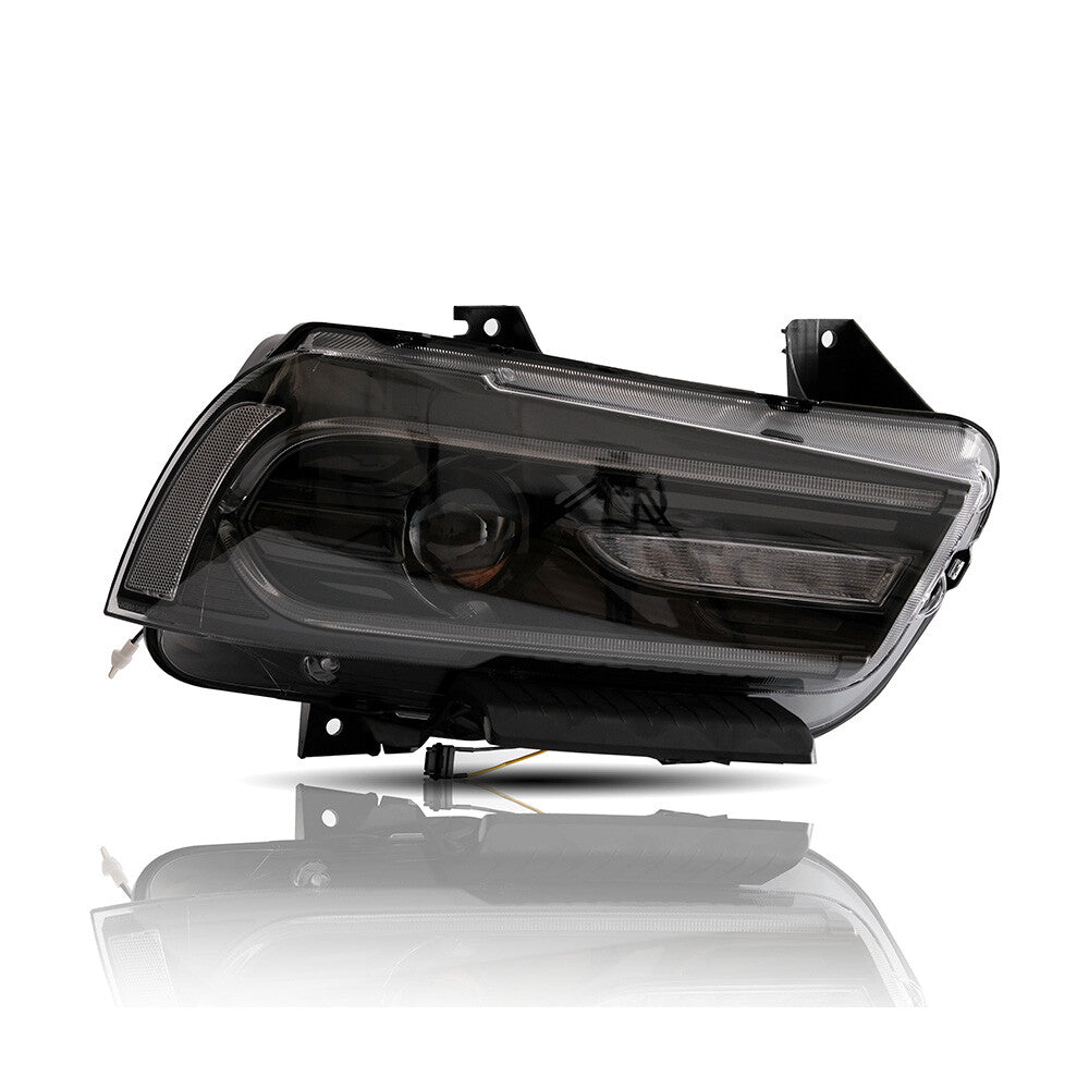 US LED Headlights Assembly for Dodge for Charger 2011-2014 Dual Beam Head Lamps