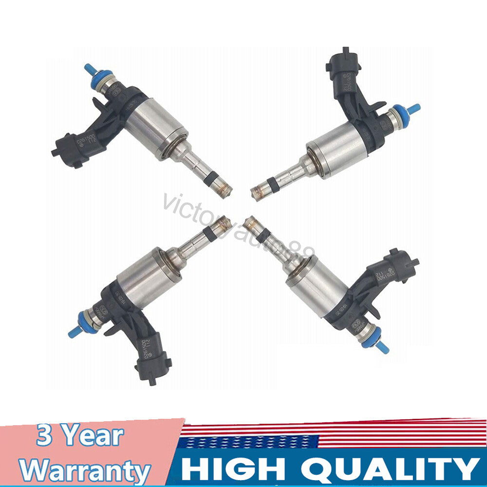 4-pack of new fuel injectors for Buick Regal Verano and for Chevrolet HHR for Saturn (model 0261500112)