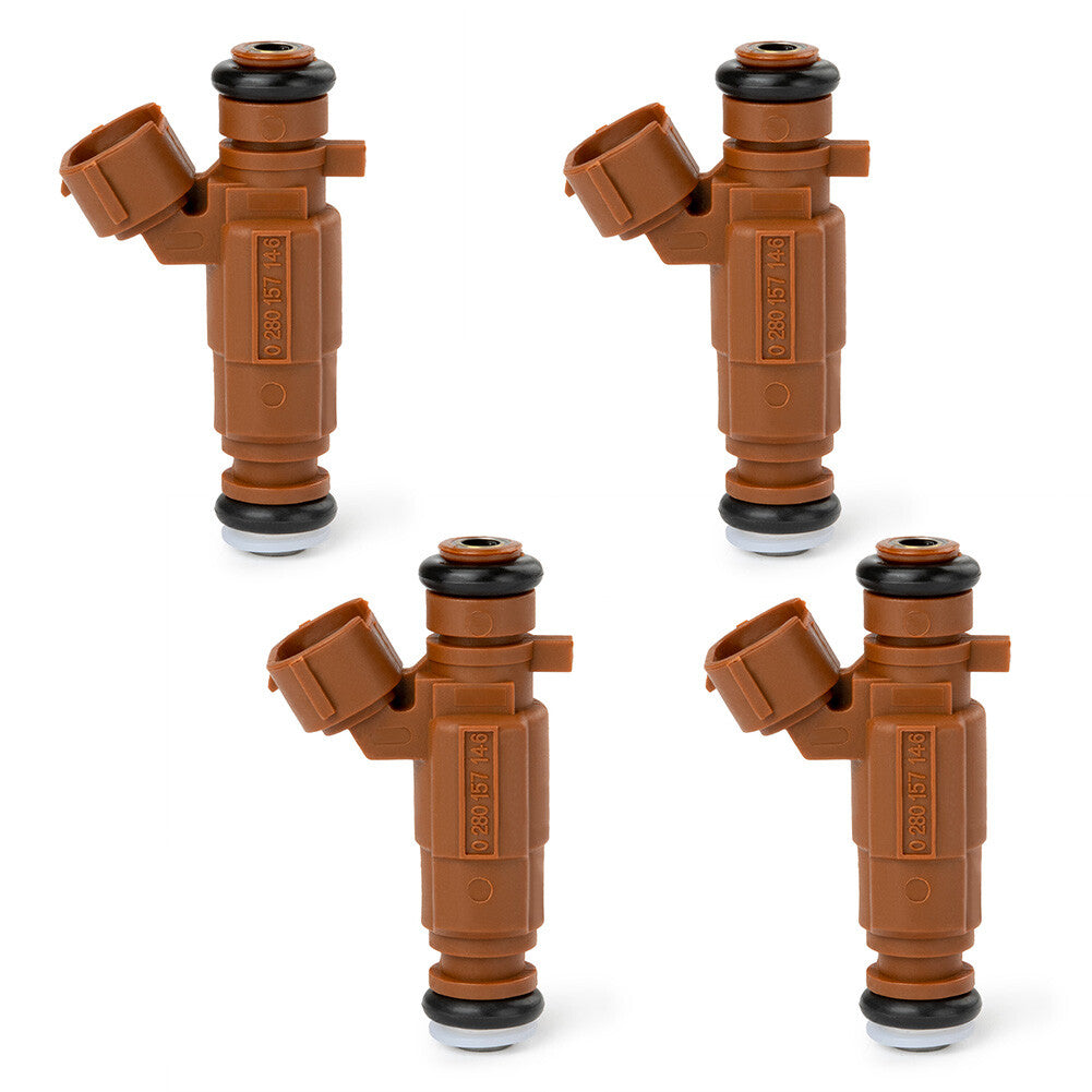 4x 0280157146 Fuel injector 16600-3RZ0A New Set Replacement for Nissan for Renault