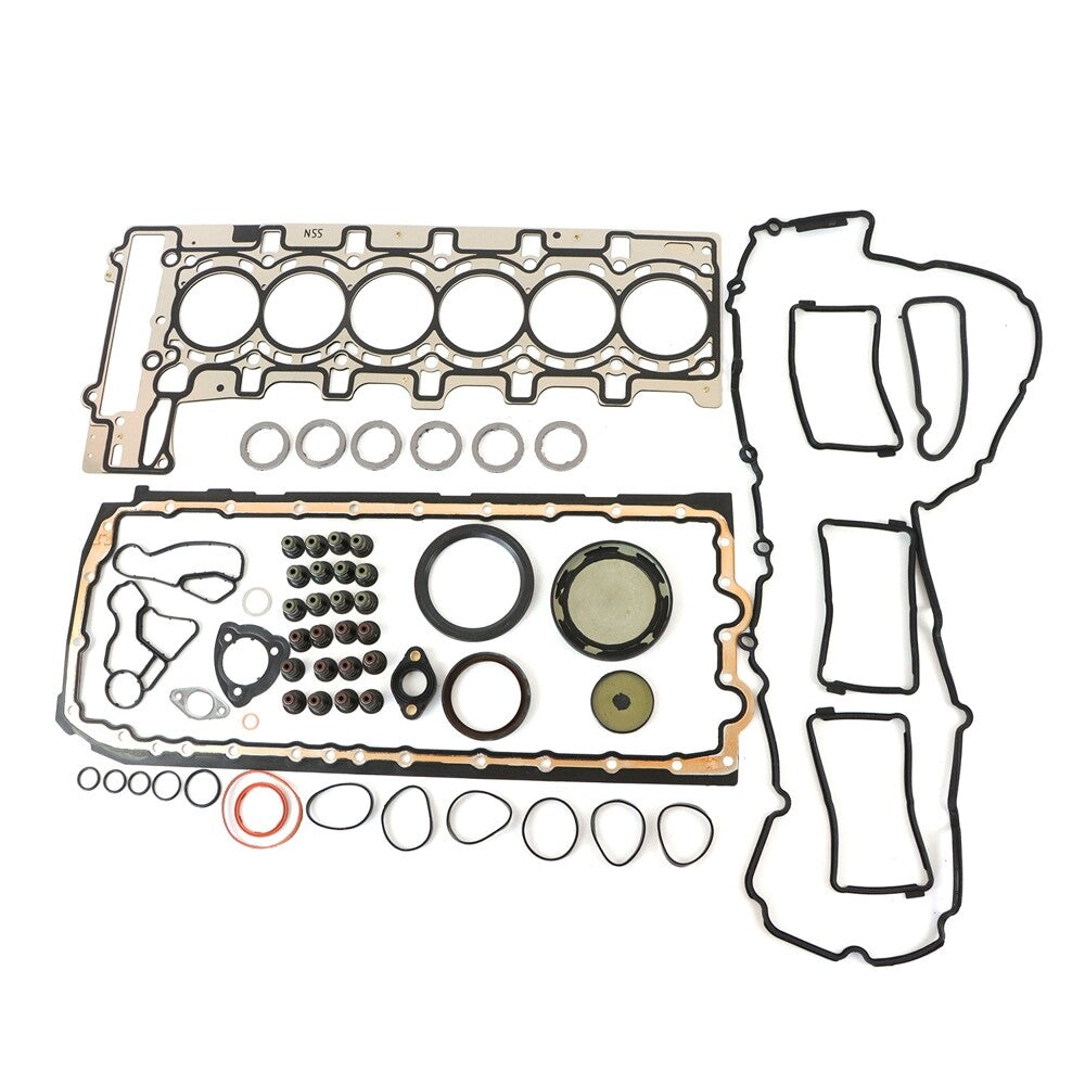 N55 Engine Overhaul Gasket Seal Kit for BMW 335i X3 X6 X5 E90 F30 F10 F25 3.0L